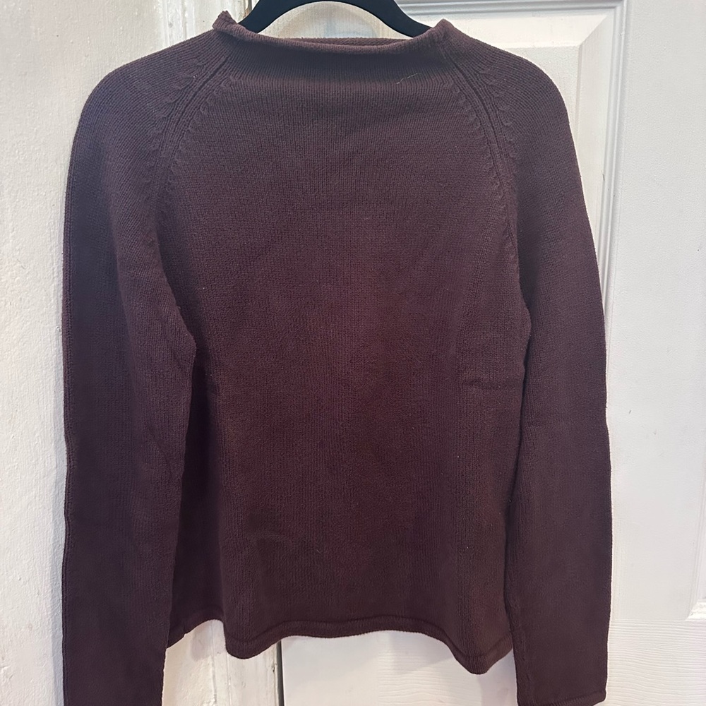 Ann Taylor Factory Brown Knit Sweater